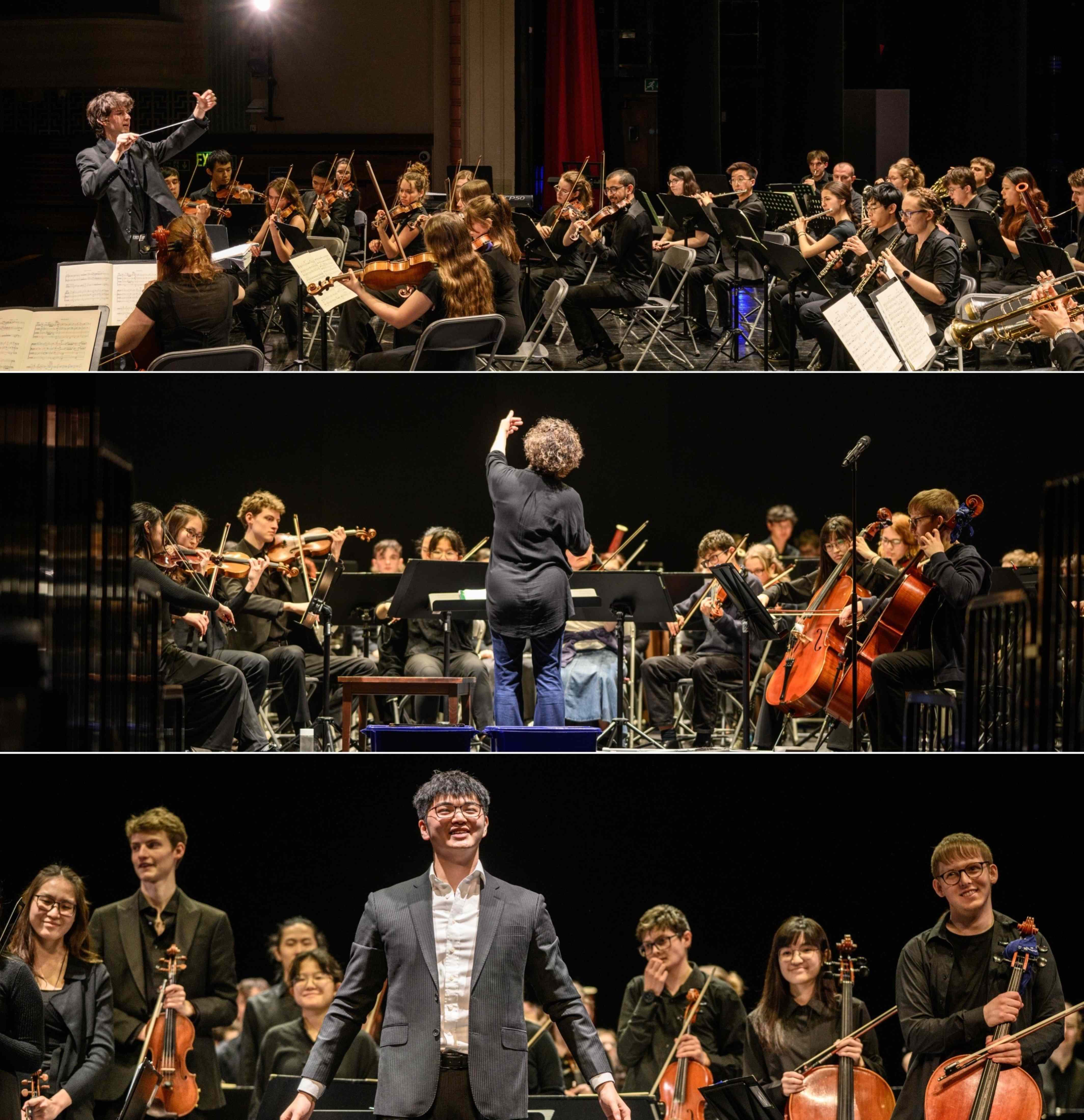 Student musicians performing at the Queen Mary Music Festival in March 2025