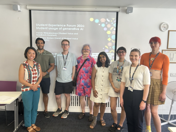 Group of students and academics