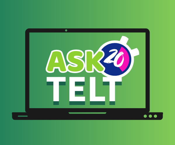 Ask TELT logo